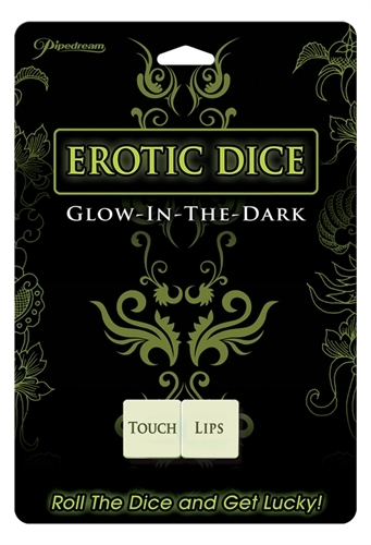 Erotic Dice Glow in the Dark Dice – Romantic Couples Foreplay Fun