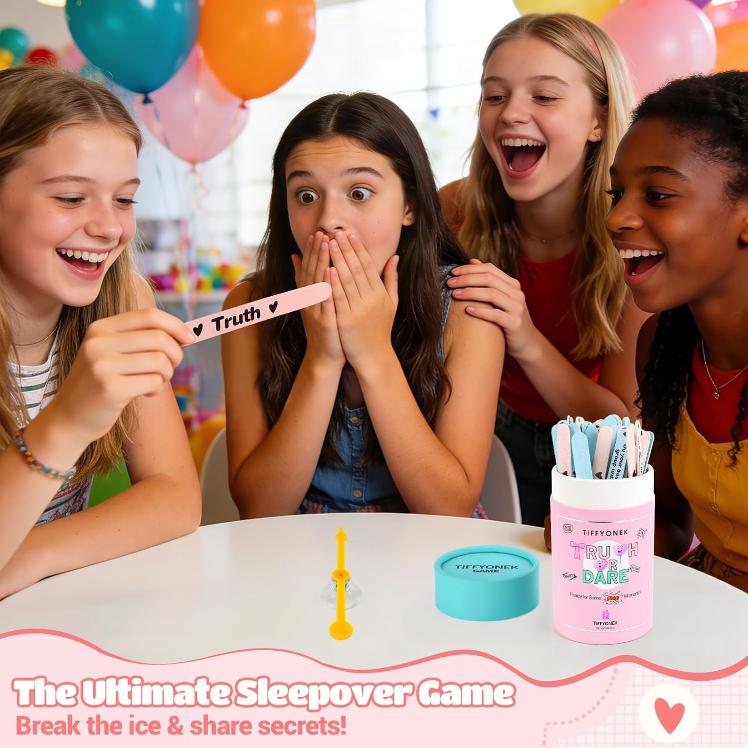 Slumber Party Games for Girls Ages 8-12 10-14 – Fun Sleepover Activities & Board