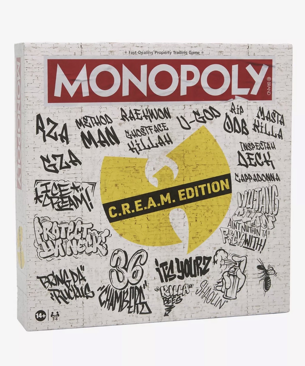 SEALED Wu Tang Official Monopoly Board Game Limited Edition NEW IN HAND C.R.E.AM