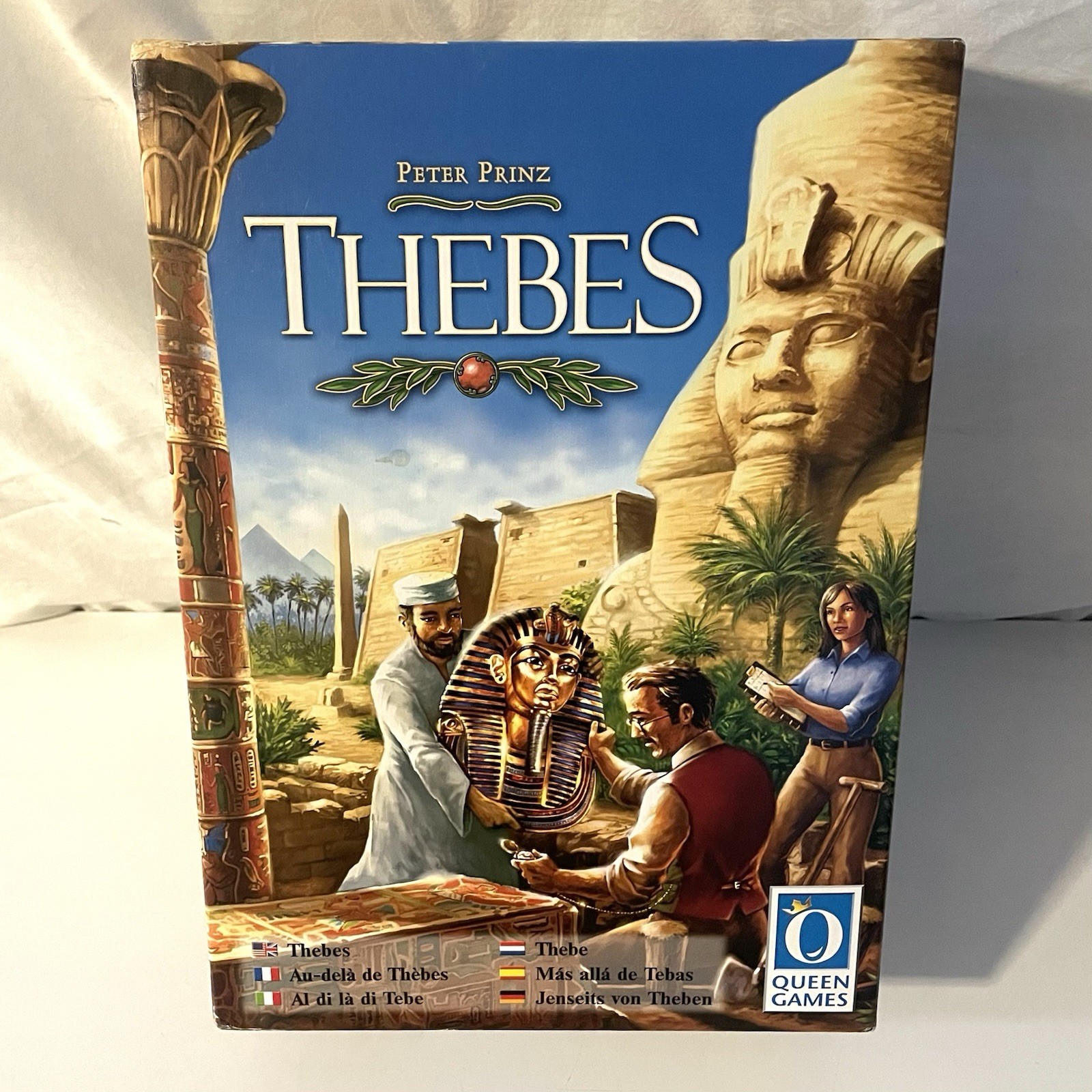 Thebes The Tomb Raiders by Peter Prinz (Queen Games)