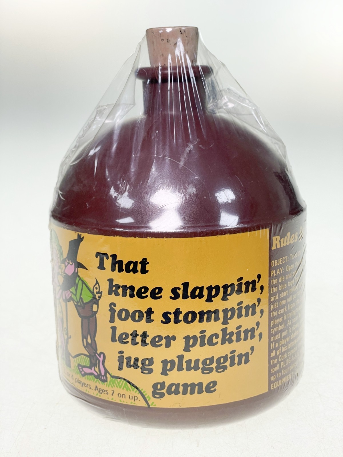 Parker Brothers Games Plug a Jug Vtg 1969 USA Factory Sealed Hillbilly Age 7+