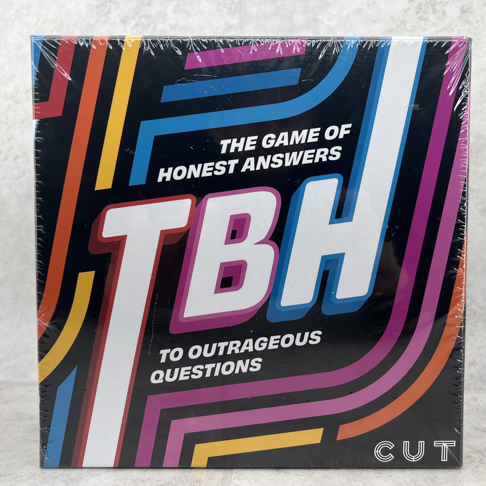 NEW TBH THE GAME OF HONEST ANSWERS TO OUTRAGEOUS QUESTIONS 3-8 PLAYERS AGES 14+