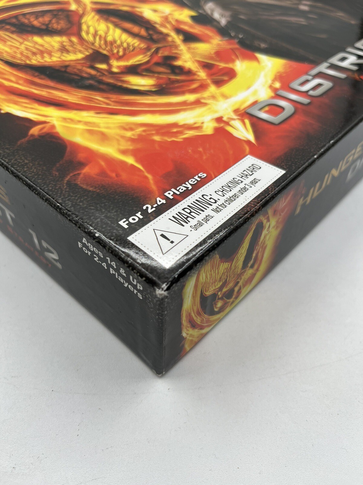 The Hunger Games District 12 Strategy Board Game Complete 2012 Neca Wizkids