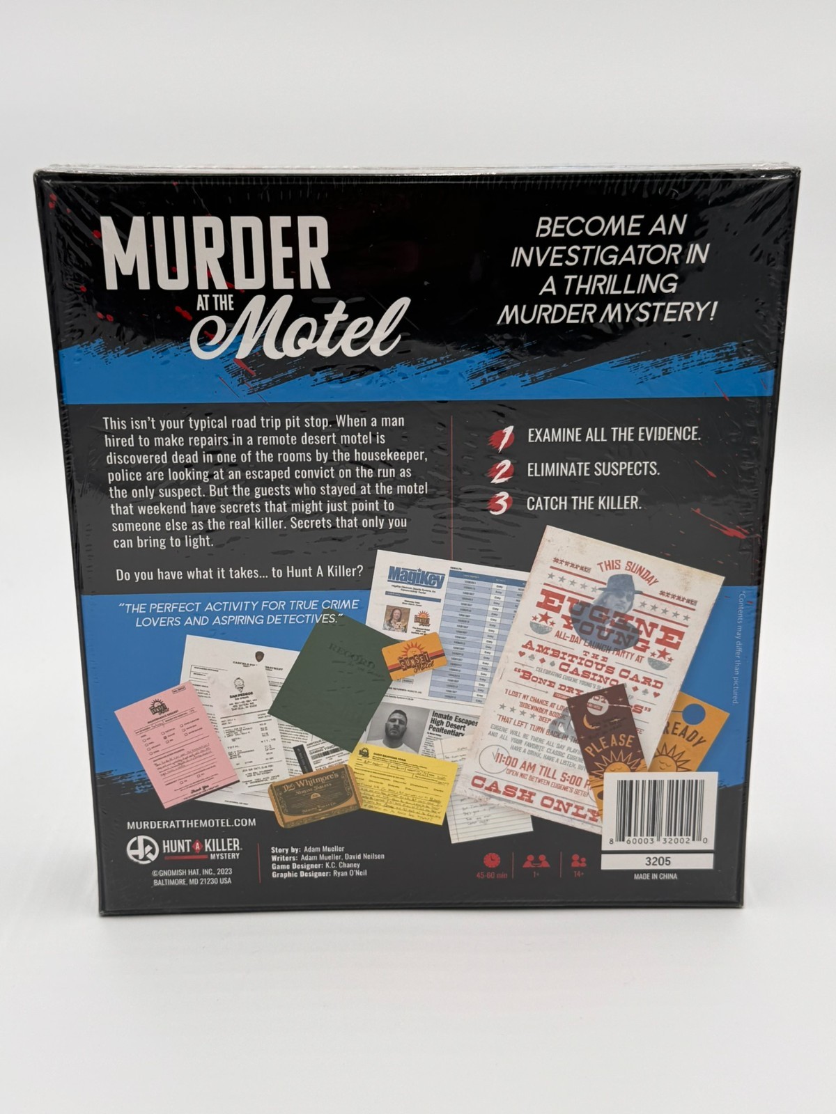 Hunt A Killer: Murder at The Motel Mystery Game (2023) New & Sealed