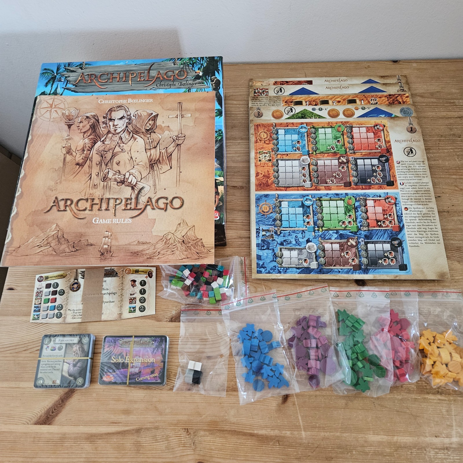 Archipelago Board Game 2012 Strategy Ludically 100% Complete
