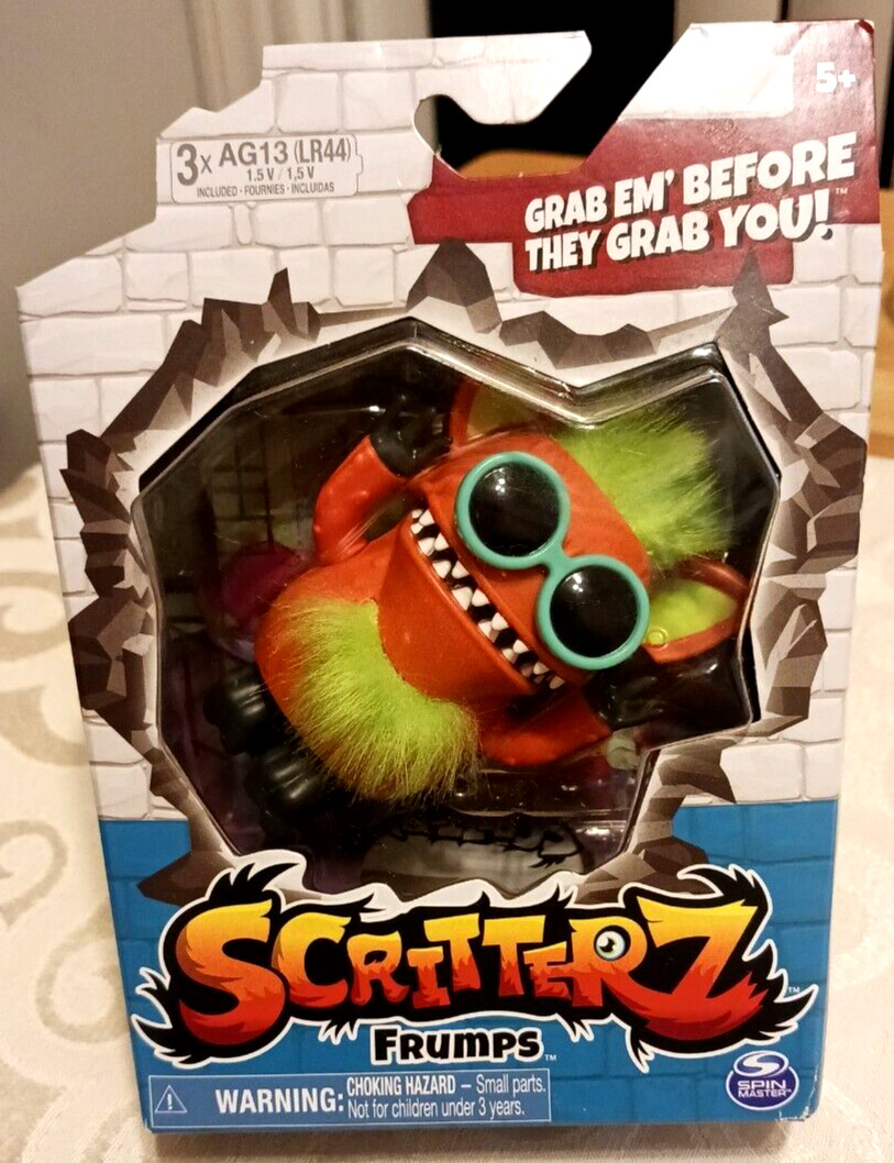 Scritterz Frumps Interactive Mini Monster Jungle Creature Toy