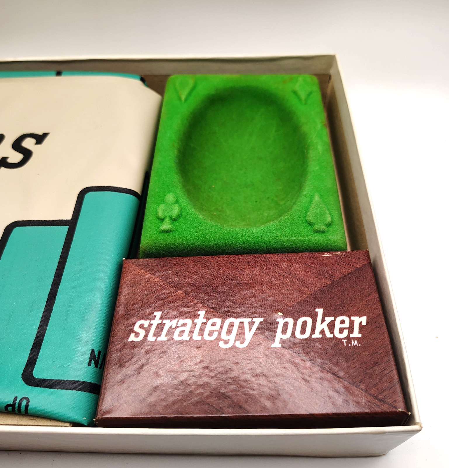 Strategy Poker Game Fine Edition Milton Bradley Complete Game Vintage 1967