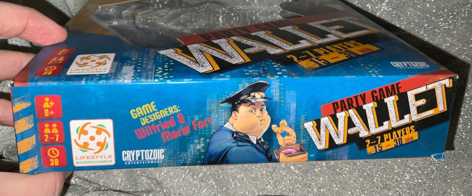 Cryptozoic Wallet Party Game Entertainment Board Game New Factory Sealed See Pic