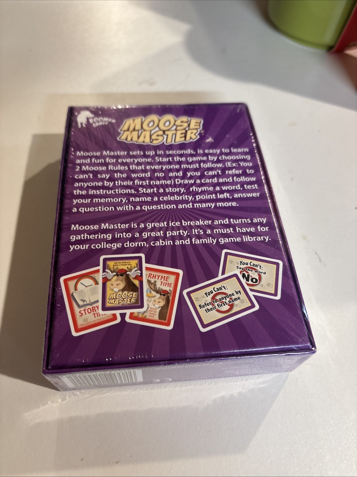 MOOSE MASTER Card Game: Crazy Party Game for All Ages Boomer Games, 2021 NEW!