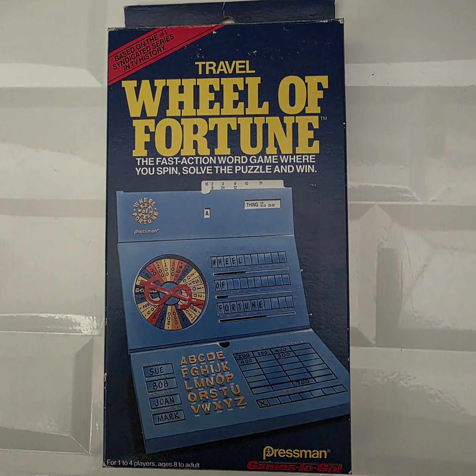Wheel of Fortune Travel Edition – Pressman 2255