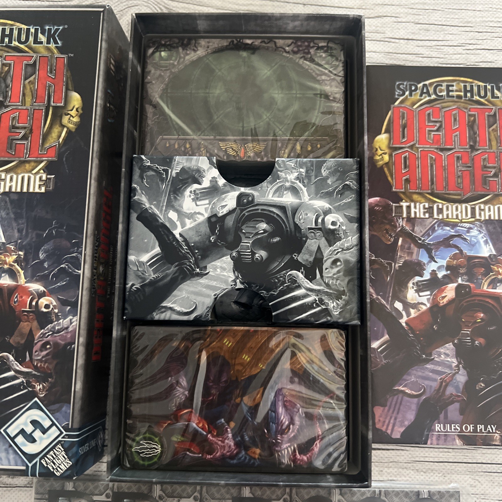 Space Hulk: Death Angel the Card Game Fantasy Flight Games 2010 – NEW open Box