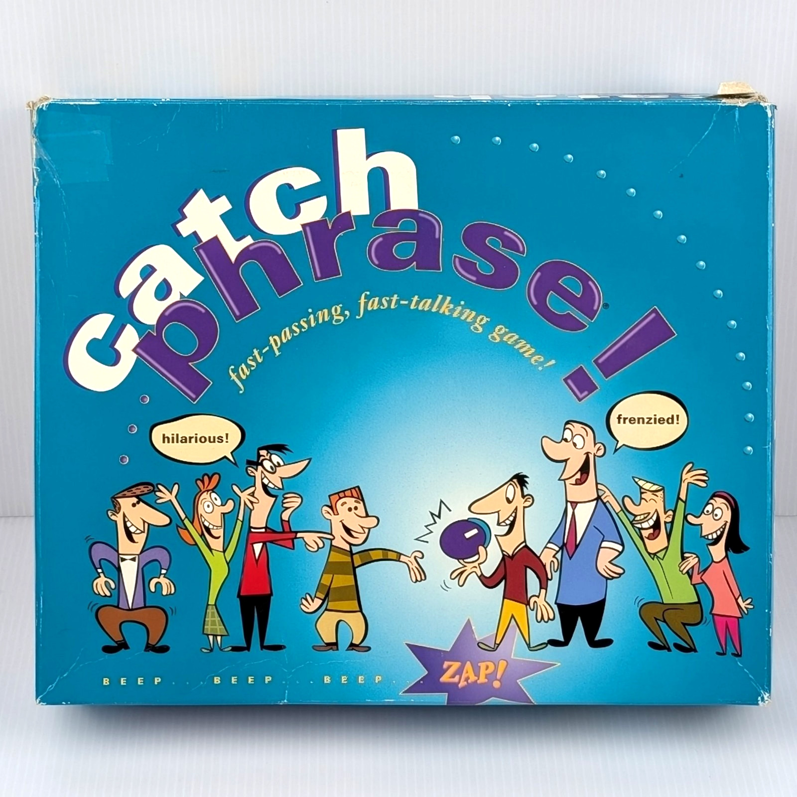 Catch Phrase Board Game 100% COMPLETE 1994 Vintage Timer Tested & Works