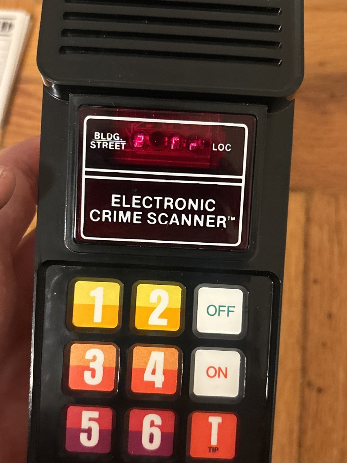 VTG 1979 Stop Thief Electronic Cops And Robbers Board Game 100% Complete WORKS!