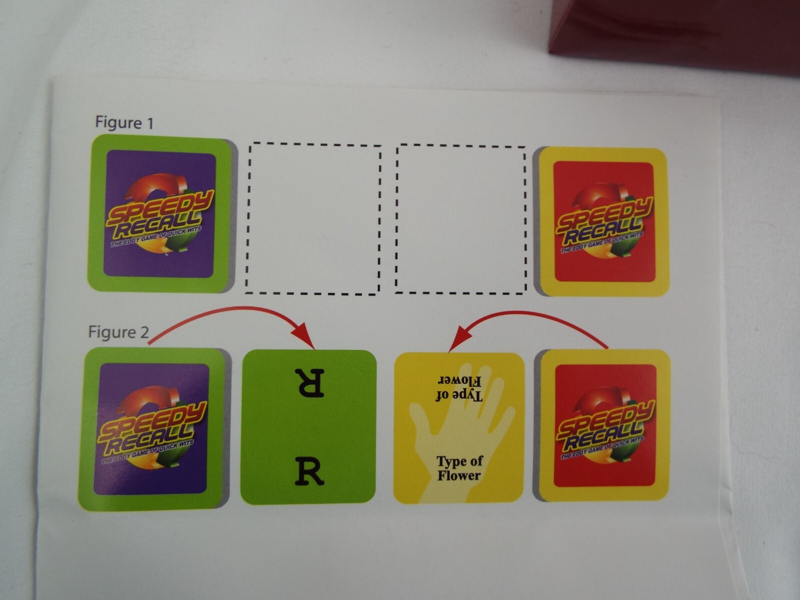 Speedy Recall The Edgy Game of Quick Wits Memory Cards