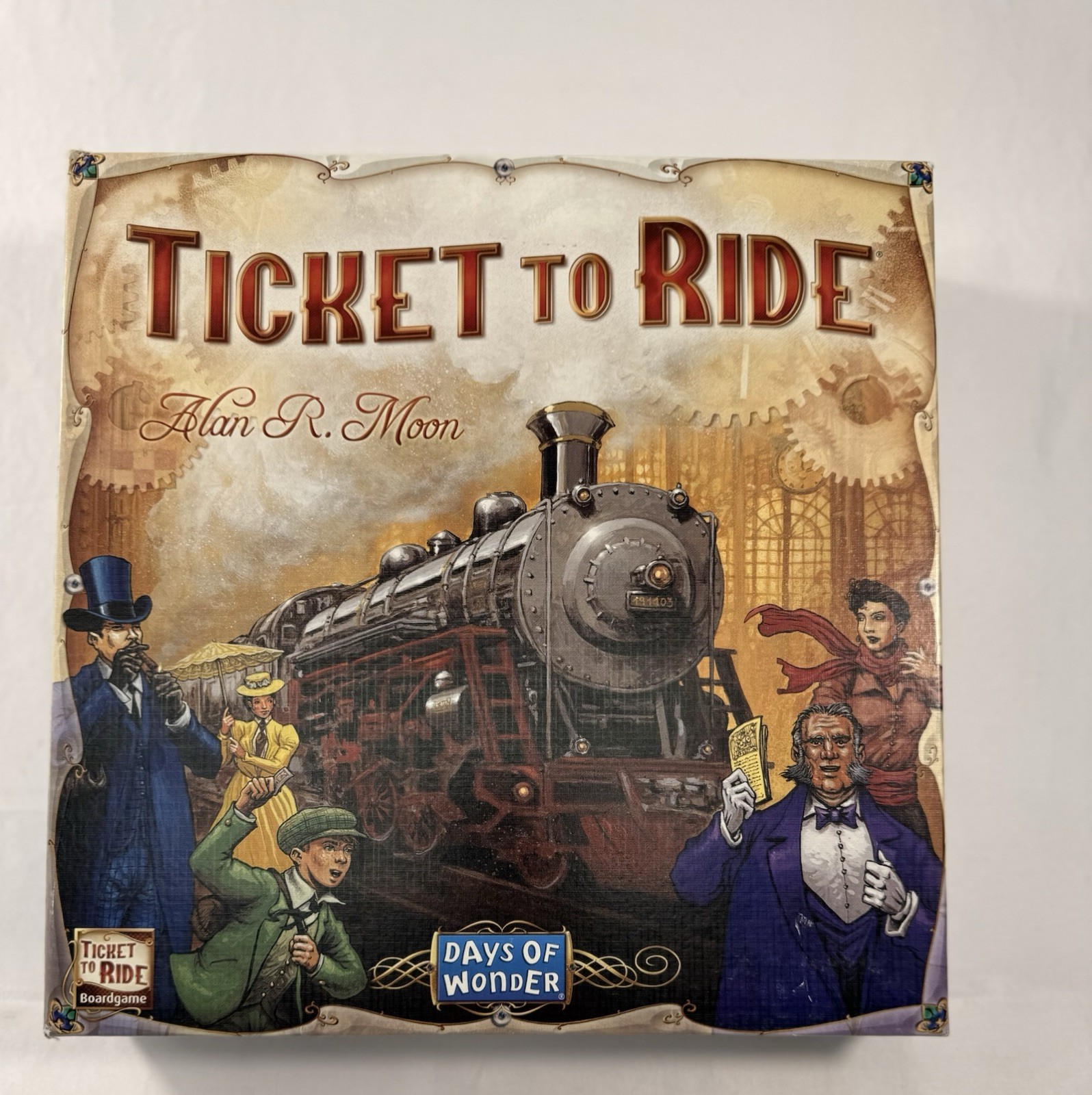 Ticket to Ride Alan R Moon Days of Wonder Board Traditional Game