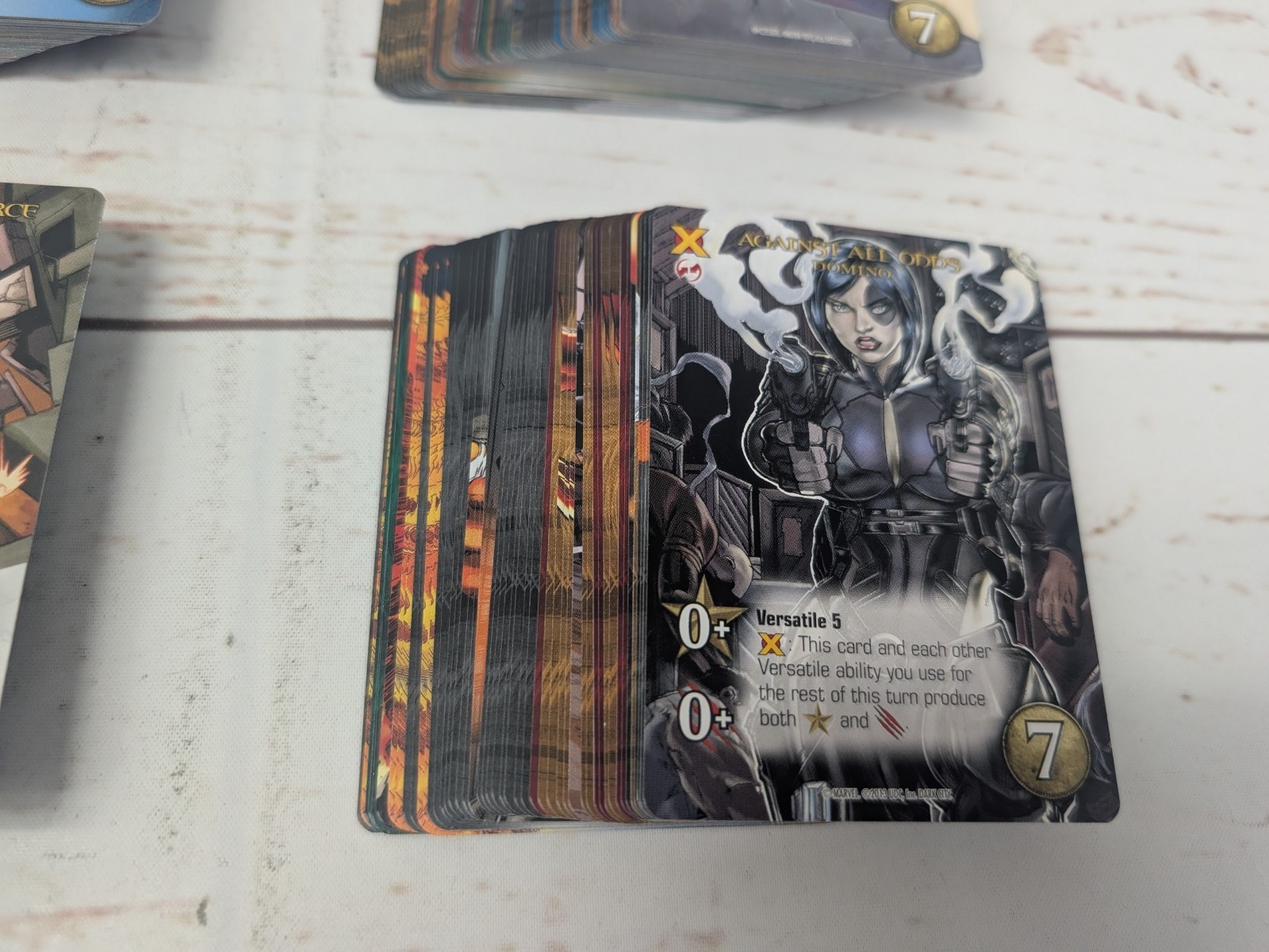 Marvel Legendary Dark City Expansion Upper Deck Board Game No Box 2013