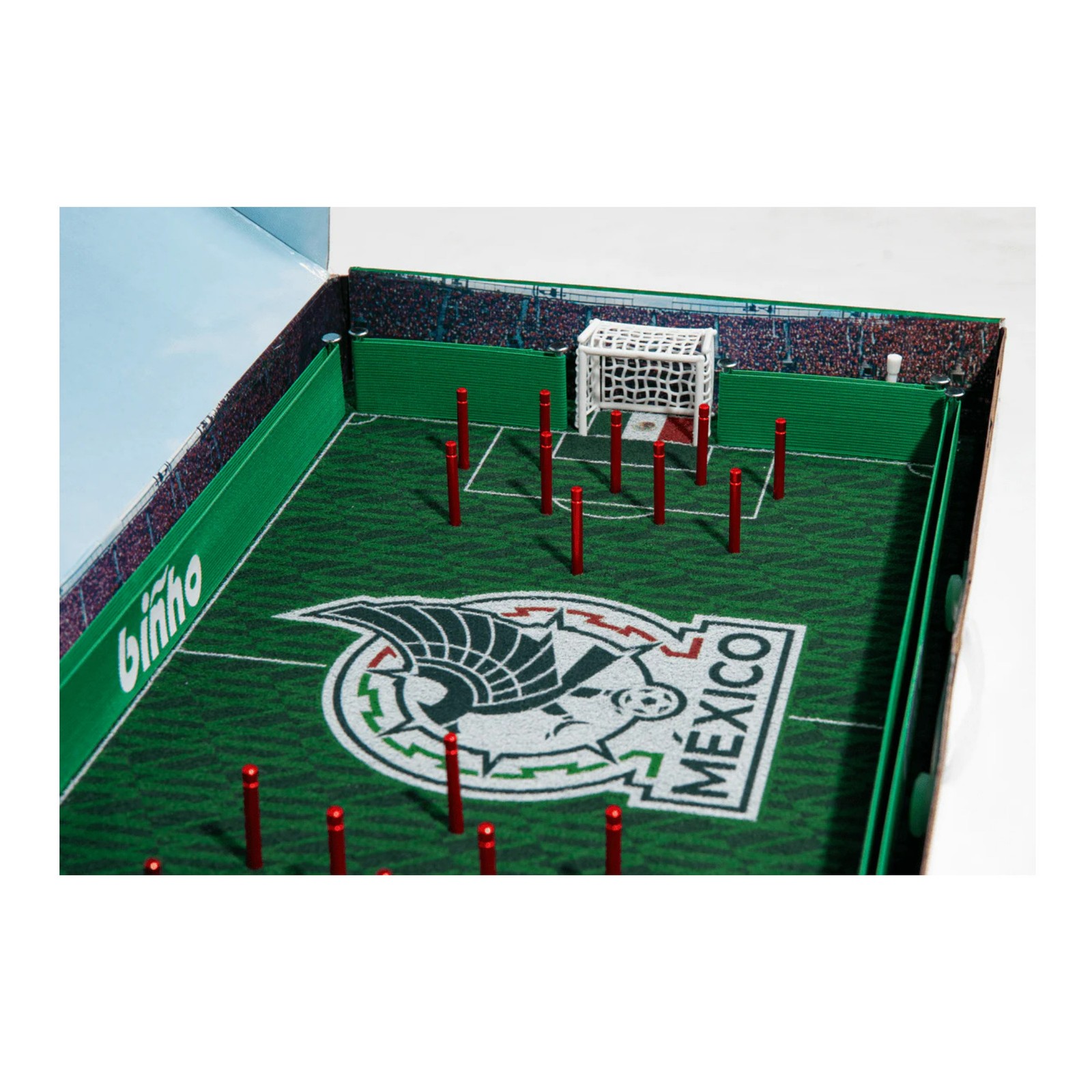 Binho Board Mexico National Team (Green) Edition Tabletop Soccer Game