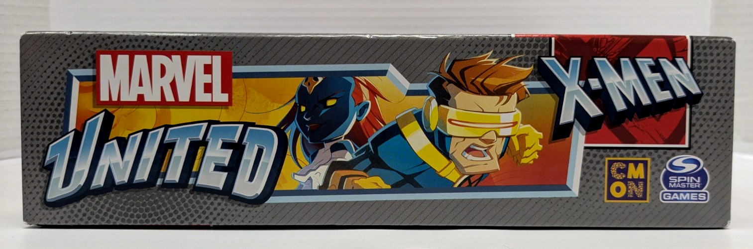 Marvel United X-Men Board Game Spin Master NEW OPEN BOX Complete 2021 CMON
