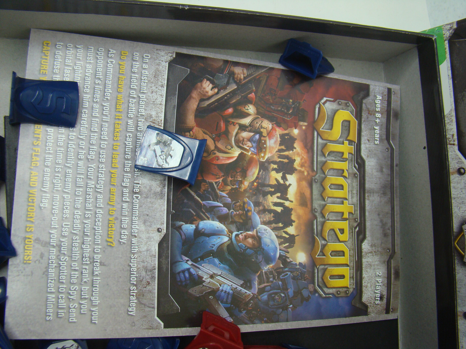 Stratego Royal Jumbo 50 year Spin Master Board Game 2011 all pieces, board, inst
