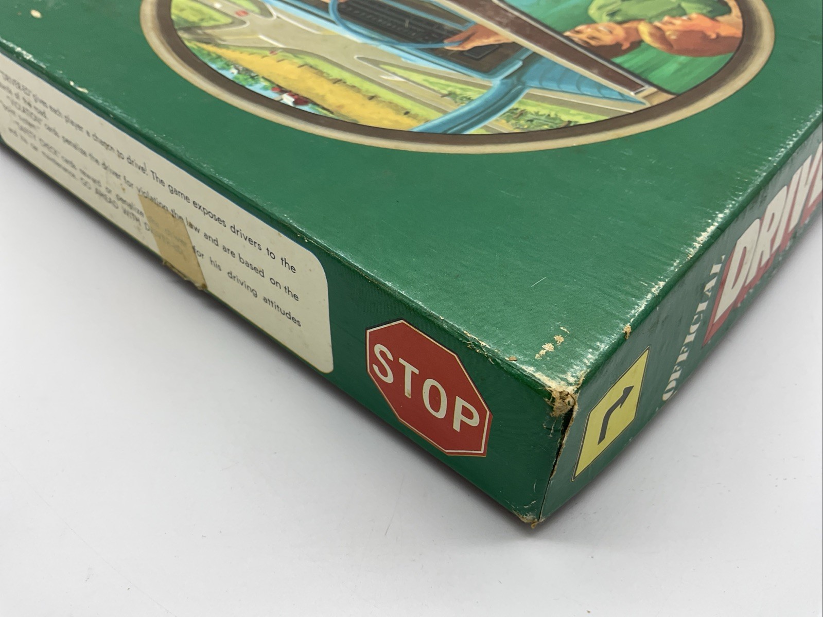 Vintage 1971 OFFICIAL DRIVERS-ED The Driver Education Board Game Cadaco COMPLETE