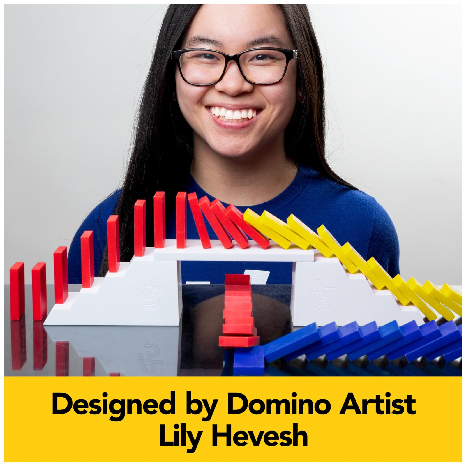 Spin Master Games, Lily Hevesh H5 Domino Creations 100-Piece Ne Toy