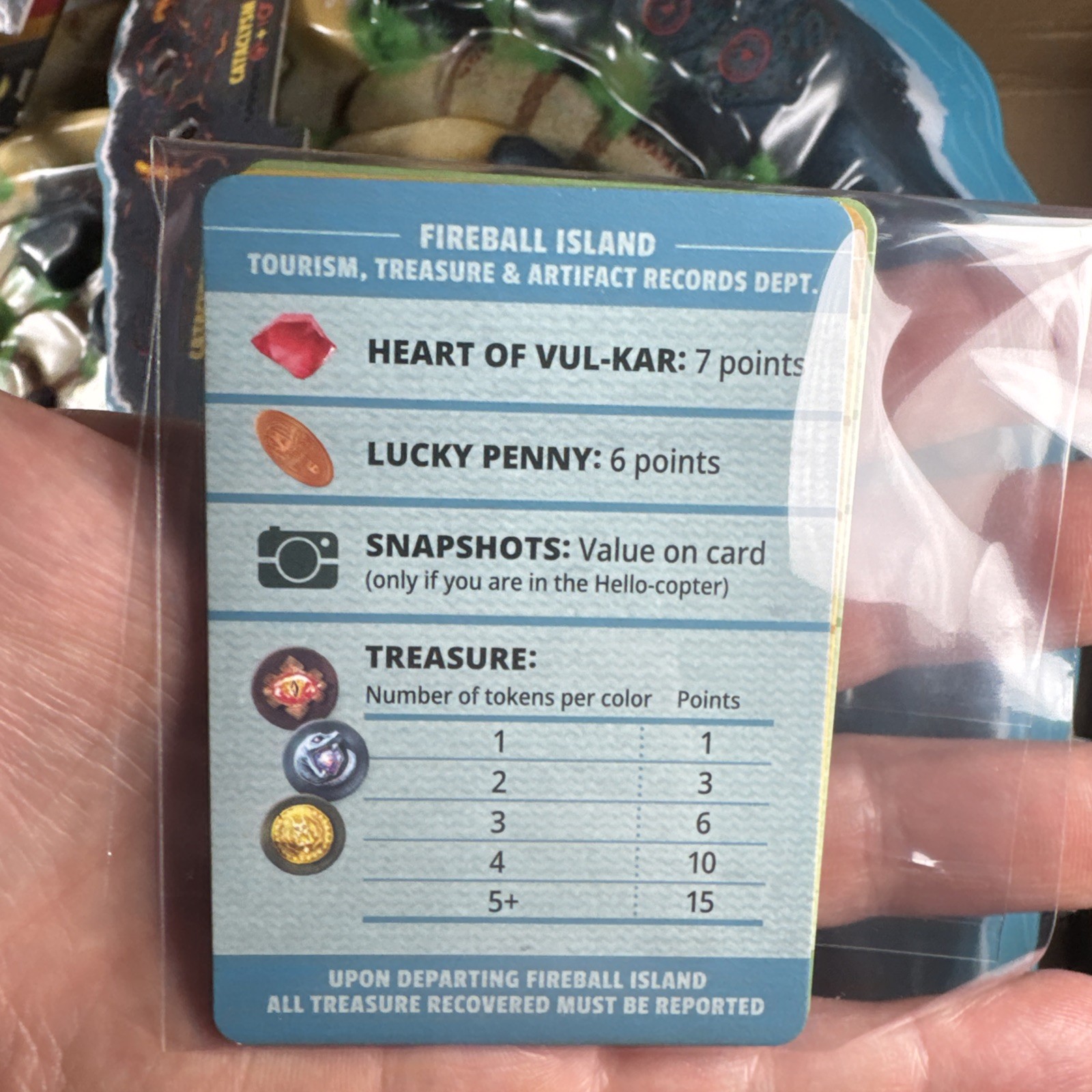 Fireball Island The Curse of Vul-Kar Restoration Games 2018 Board Game !!READ!!