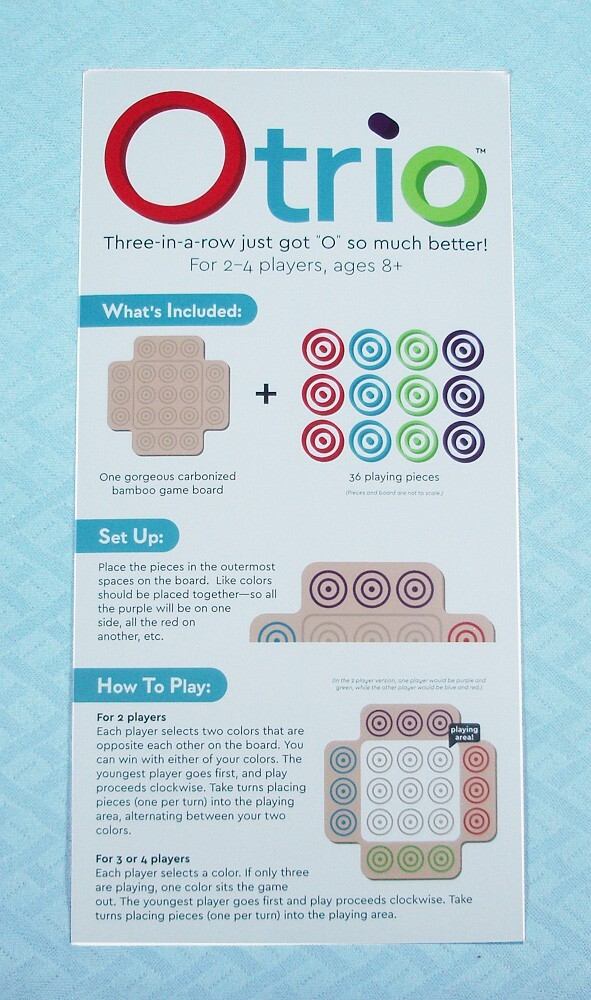 Otrio Game, Marbles: Brain Workshop, 2015