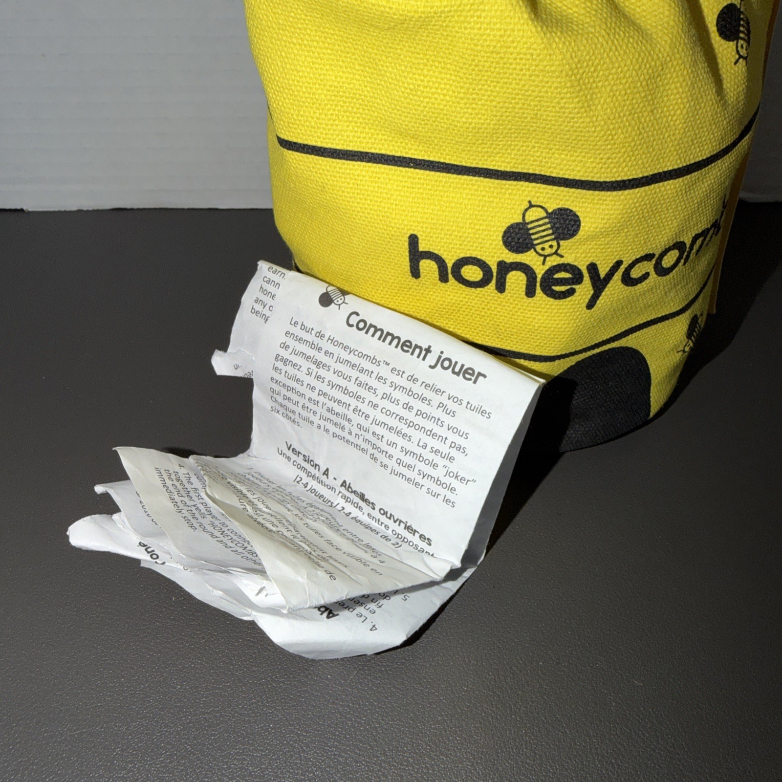 Honeycombs Go Games w/Bag Directions 51 Tiles Missing 1Strategy Connect Match