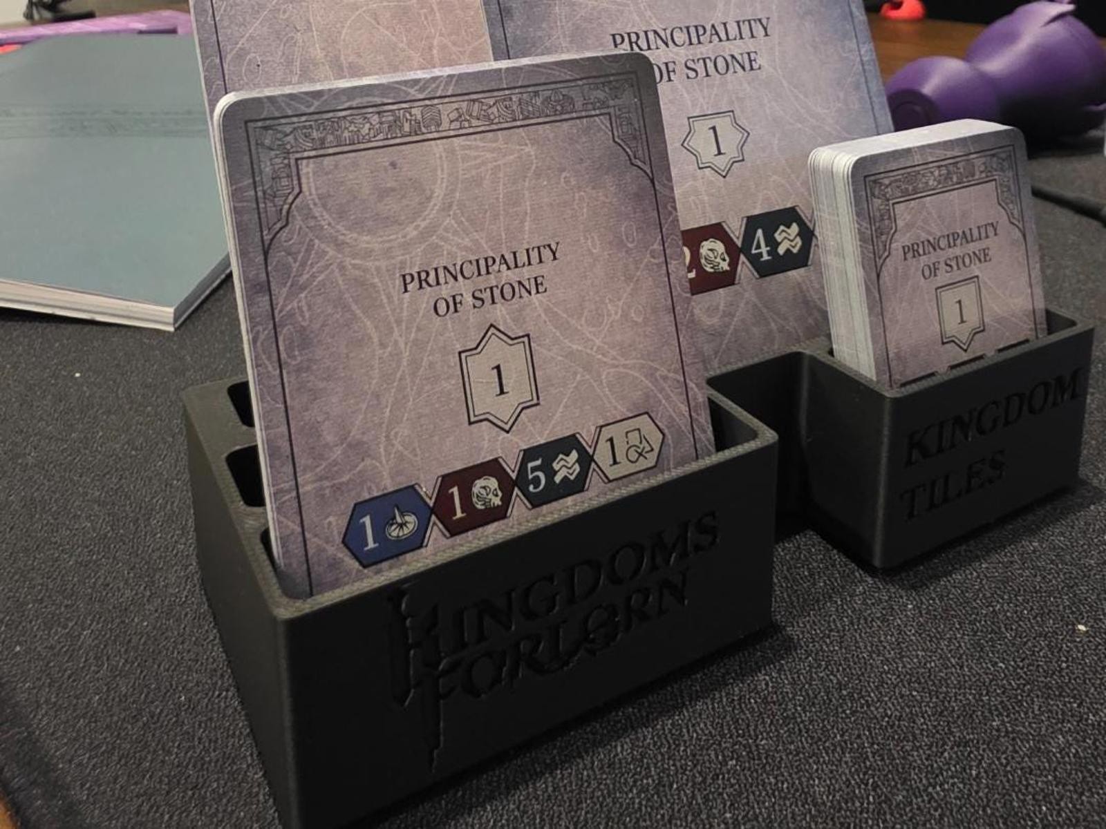 Kingdoms Forlorn Player Aids and Card Holders