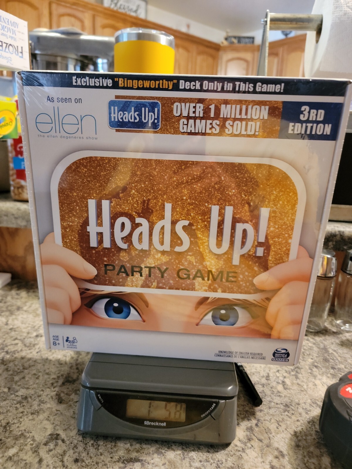 Heads Up 3rd Edition Family Party Game As Seen On Ellen Ages 8+ NEW Sealed