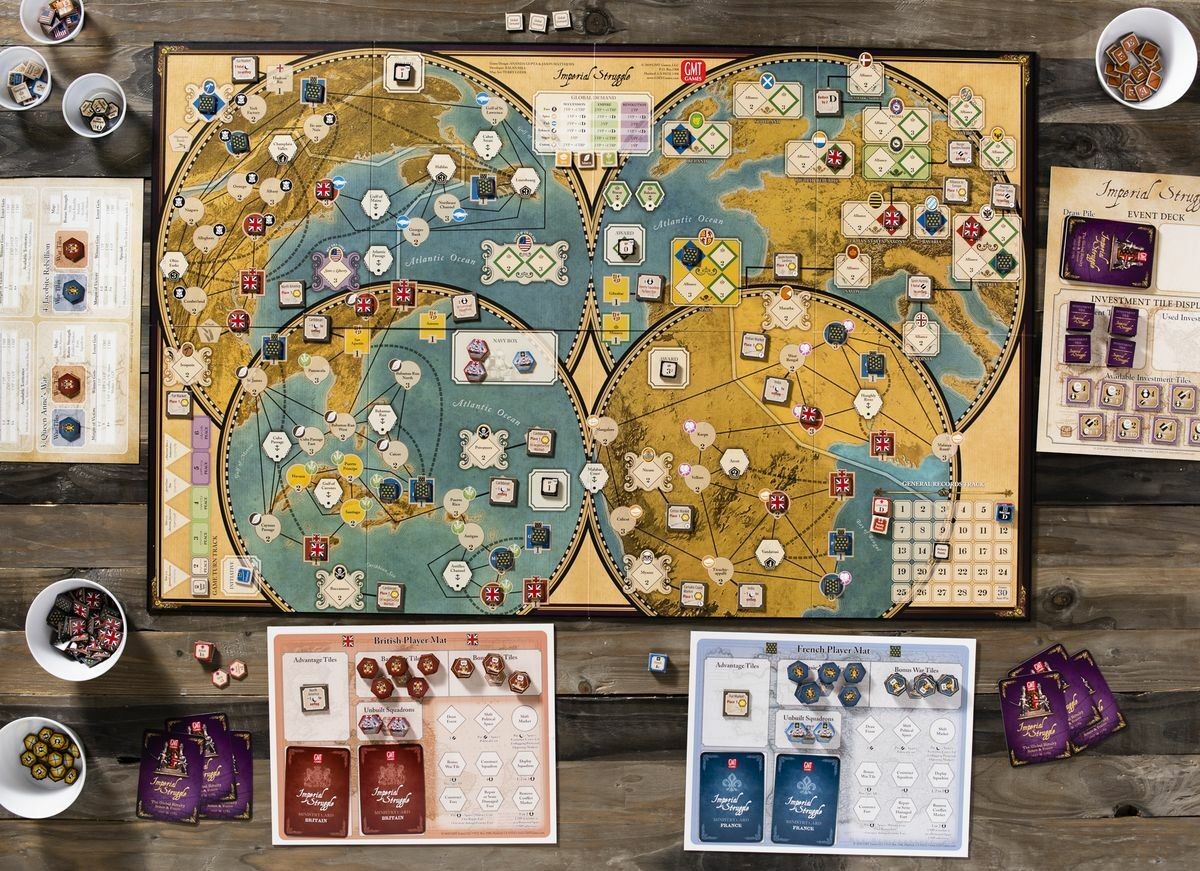 GMT Games Imperial Struggle 2nd Printing SEALED