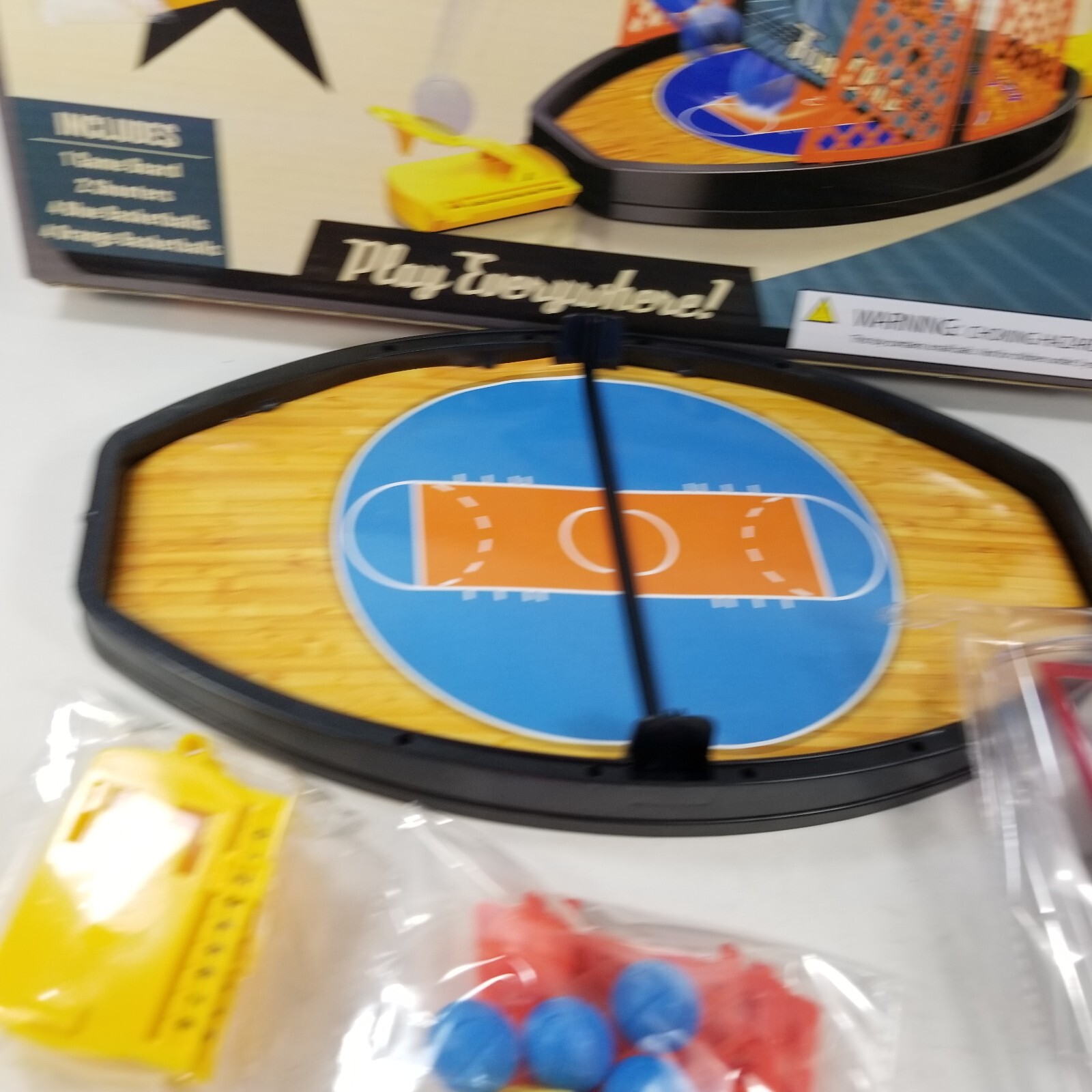 Championship Head 2 Head Basketball Tabletop Game Play Everywhere Sealed Parts