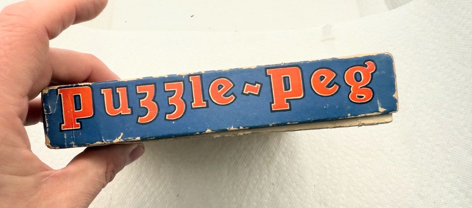 Vintage Puzzle Peg Game Lubbers & Bell MFG. Co. Clinton Iowa 1931 looks complete