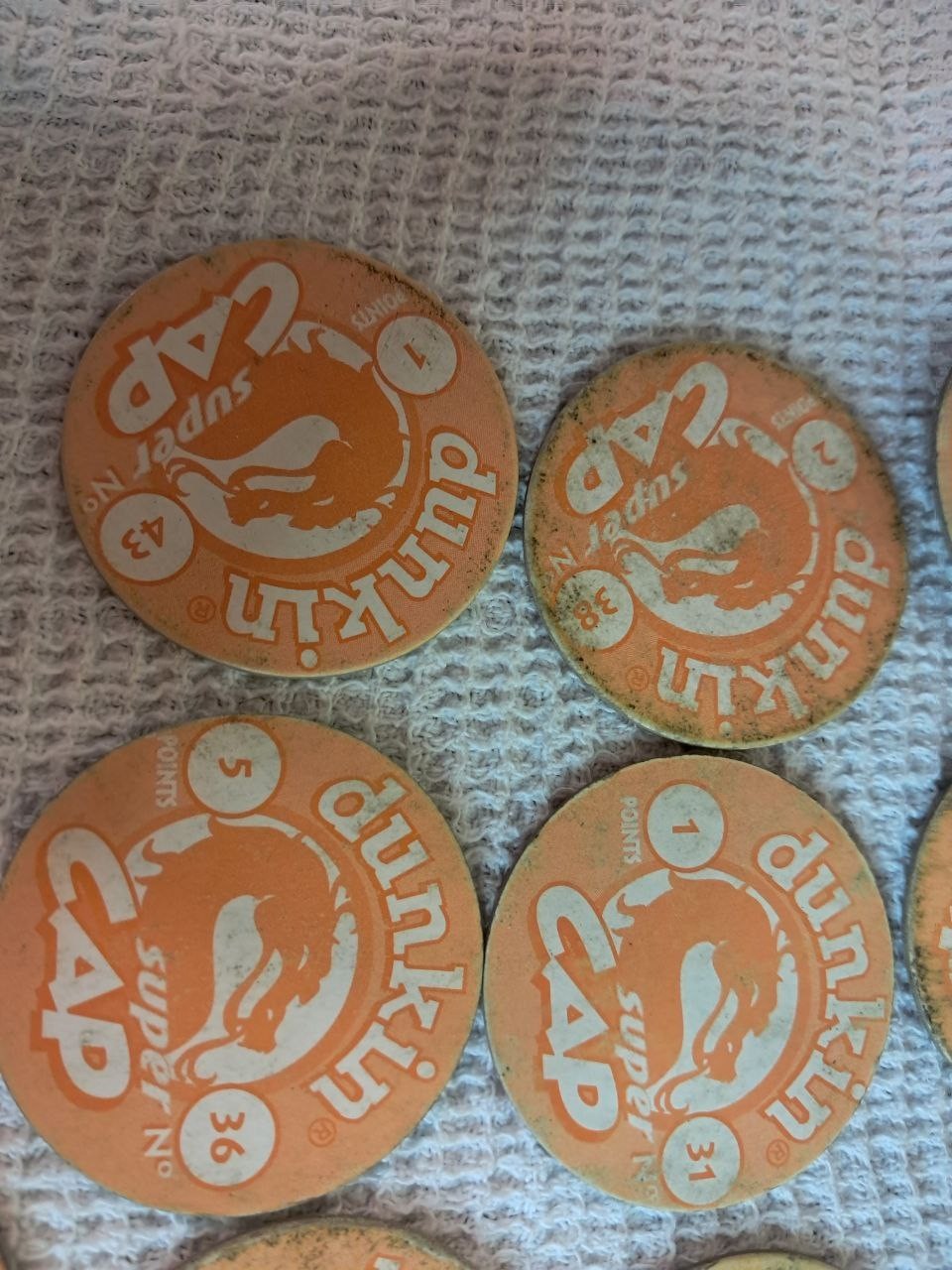 1995 Mortal Kombat Dunkin Super Cap Tazos Caps Chip Chips Vintage