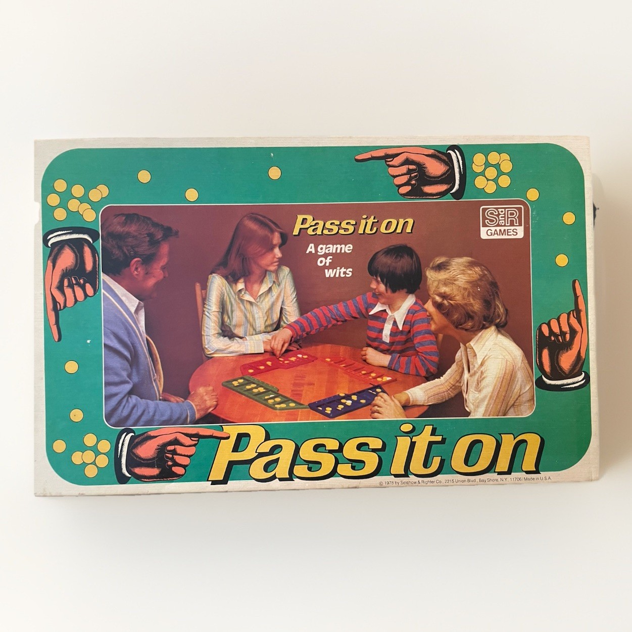 Vintage Pass It On Game…’A Game Of Wits’ Complete S&R Games 1978