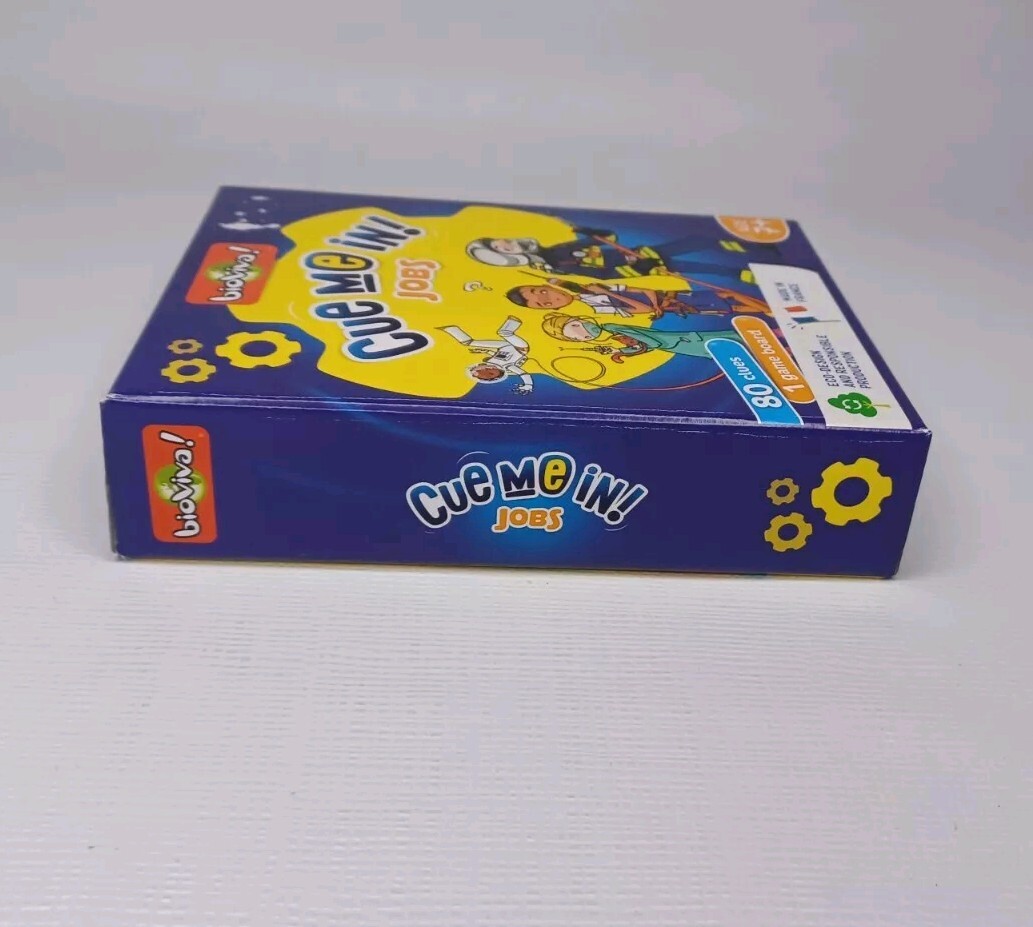 Bioviva Game Cue Me In Jobs Edition Age 7+ For 2 – 6 Players