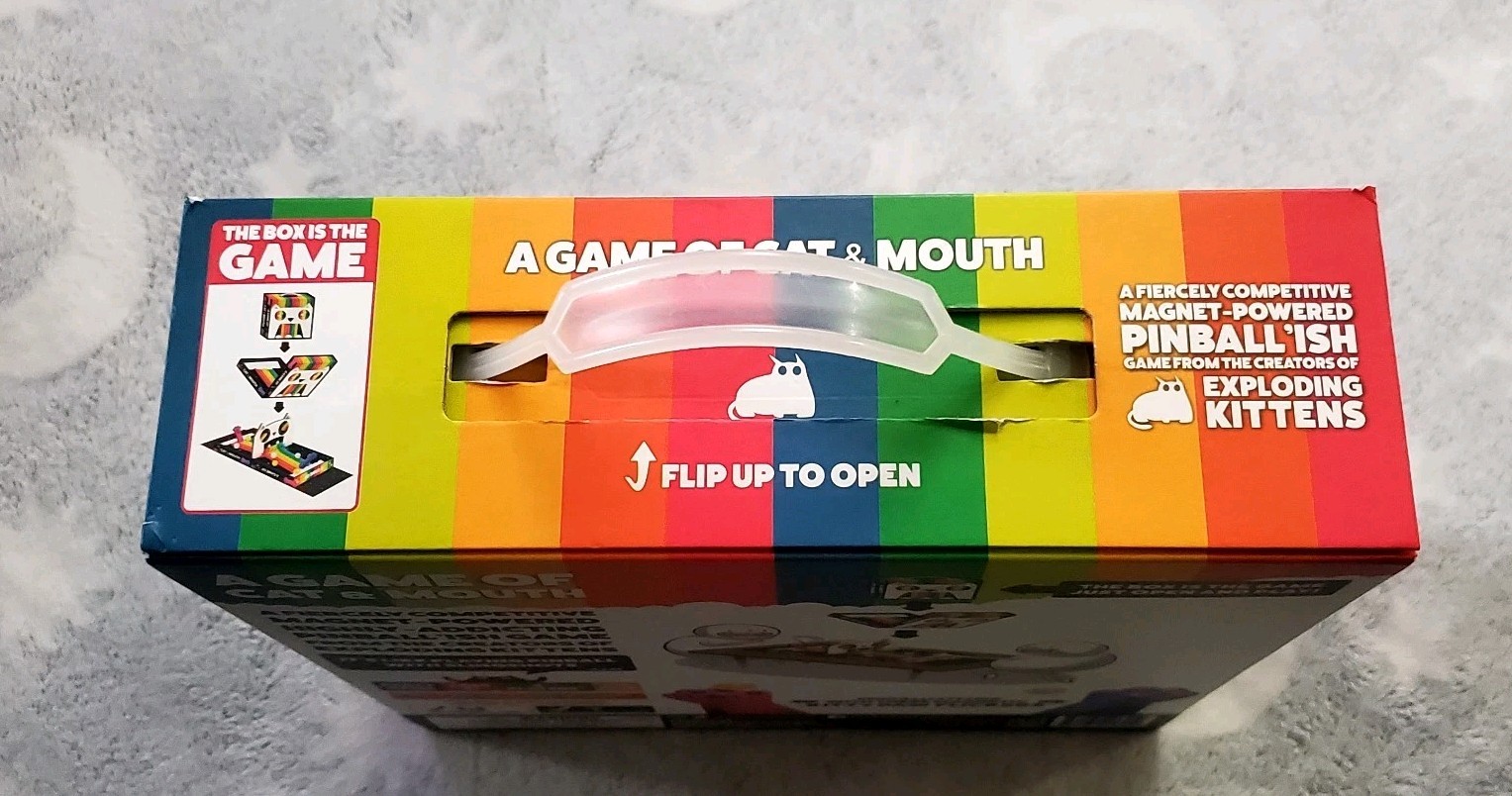 A Game of Cat & Mouth By EXPLODING KITTENS-Complete EUC Tabletop 2 Player Fun