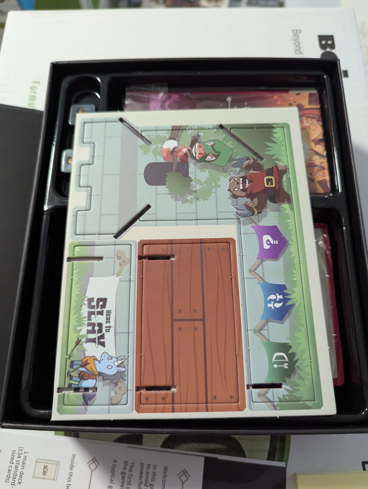 Here to Slay Board Game Sealed Kickstarter Exclusive Edition (Sealed components)
