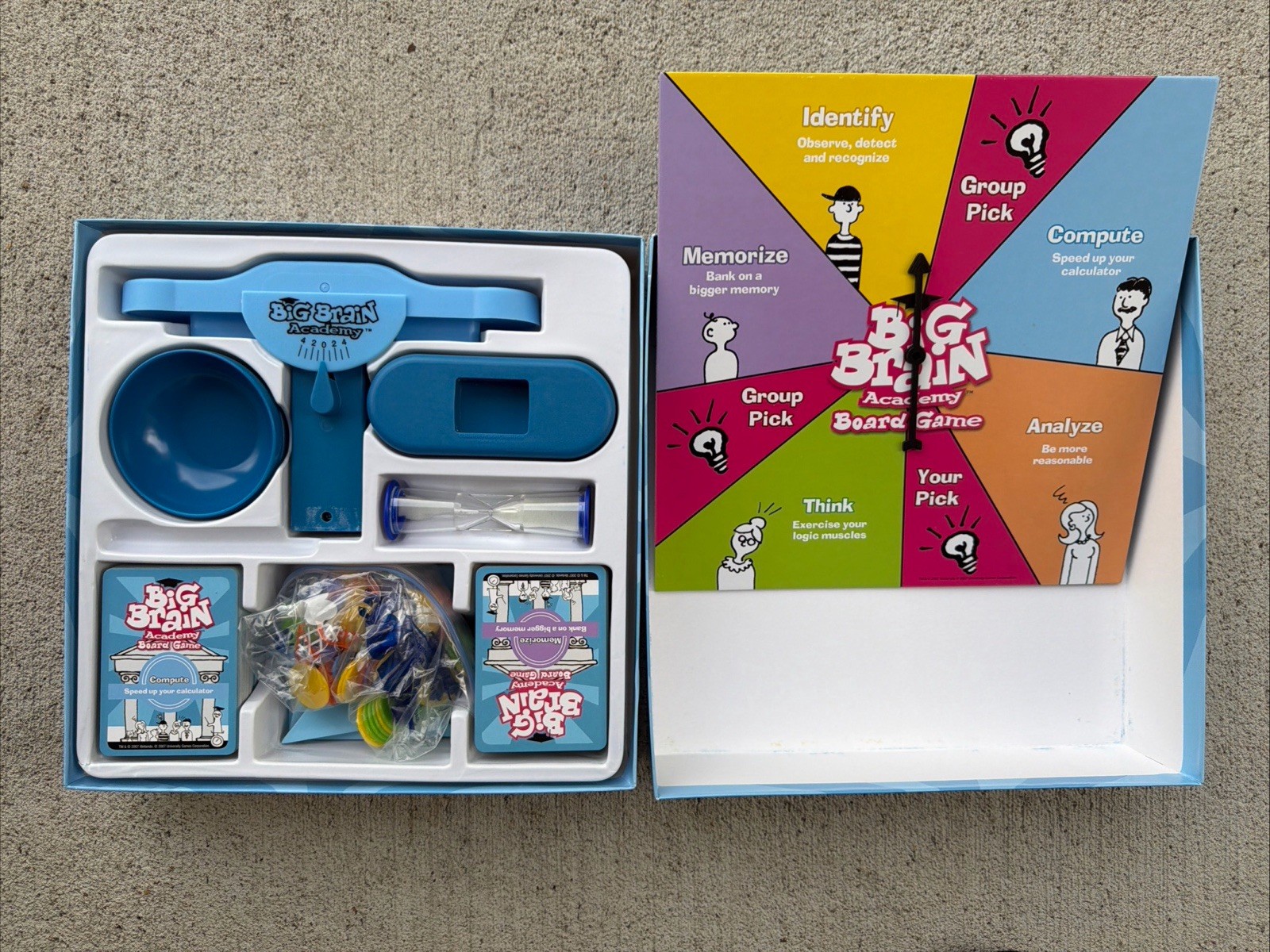 Big Brain Academy Board Game Nintendo DS University Games Family Trivia