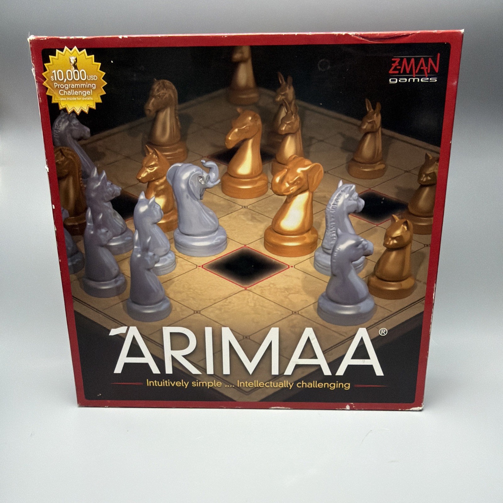 ARIMAA by Z-Man Games 2 Players Chess Like Board Game Abstract Strategy
