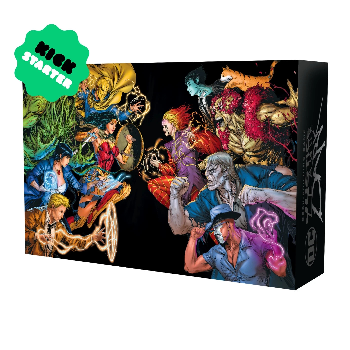 New DC Deck Building Game Justice League Dark Kickstarter Cover Edition + Ship!