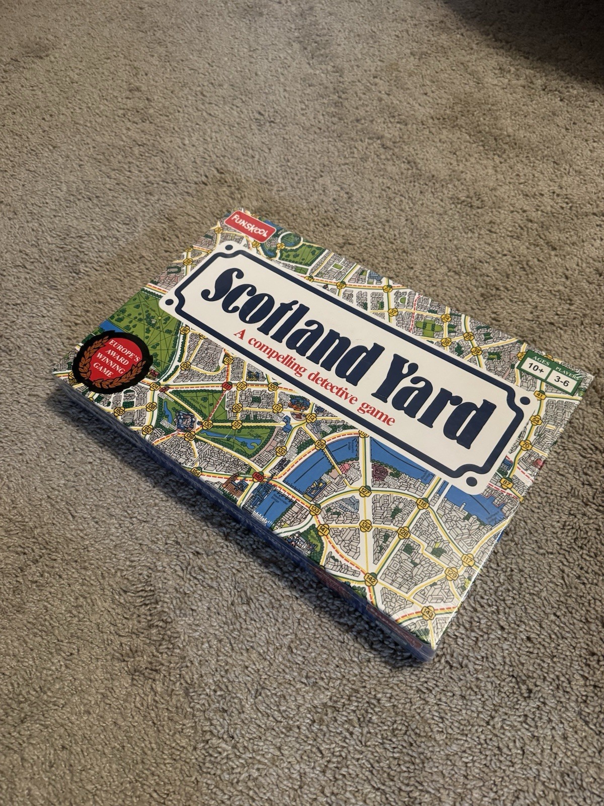 Funskool Scotland Yard Board Game (3-6 Players, 10+) Sealed