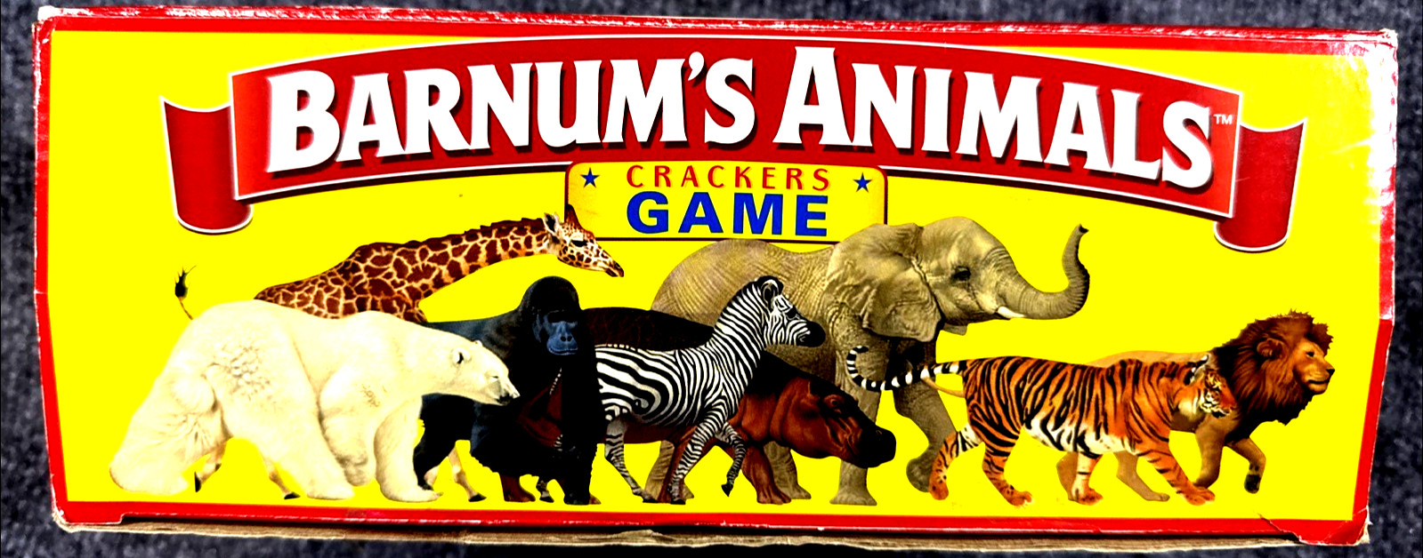 Fisher Price 2001 Barnum’s Animals Crackers Card Game Matching & Memory COMPLETE