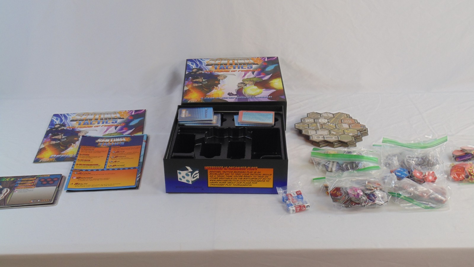 Sentinel Tactics The Flame of Freedom Board Game Complete Greater Than Games