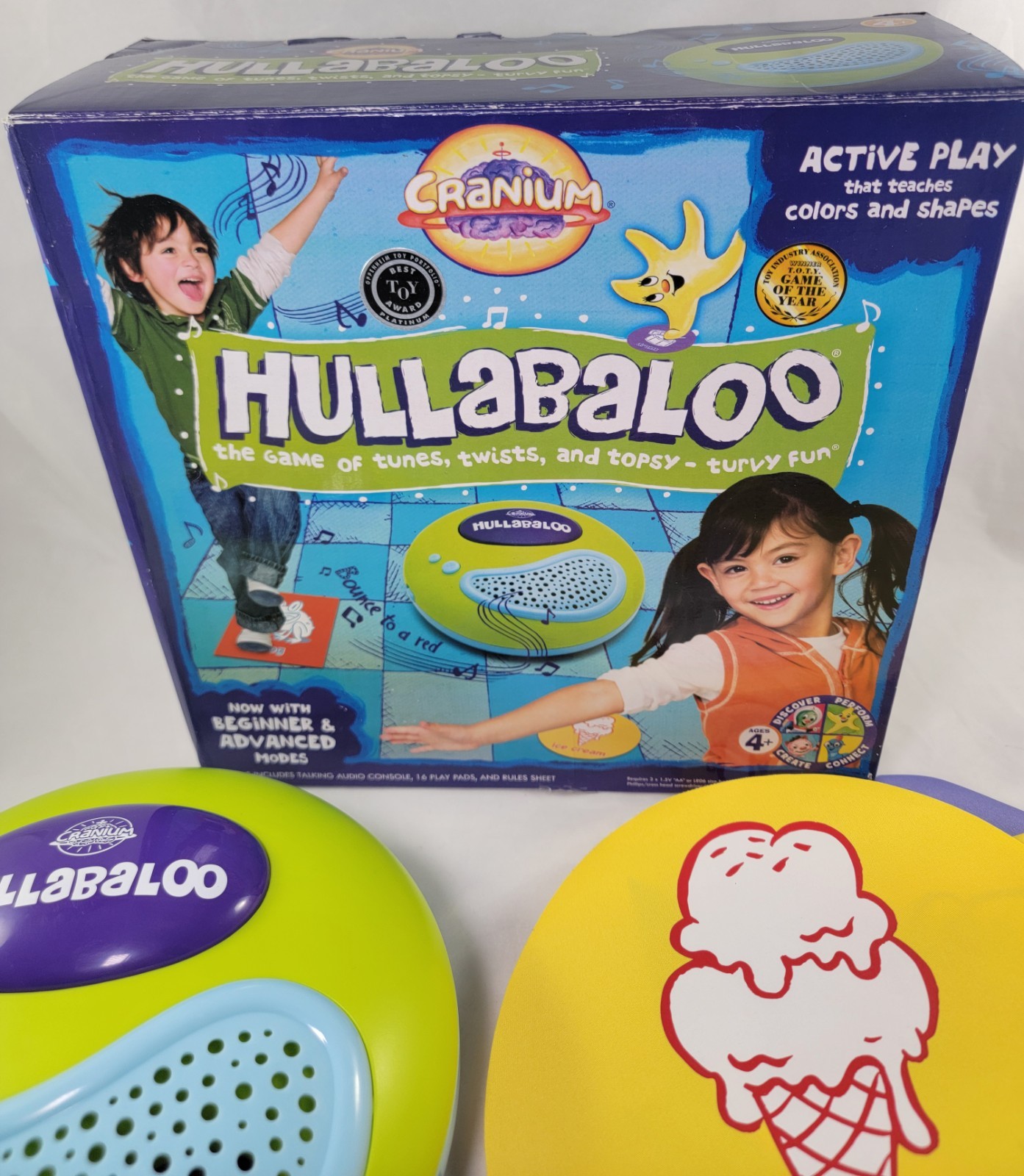 Cranium Hullabaloo Children’s Game COMPLETE 2008 Kids Tested Works Music