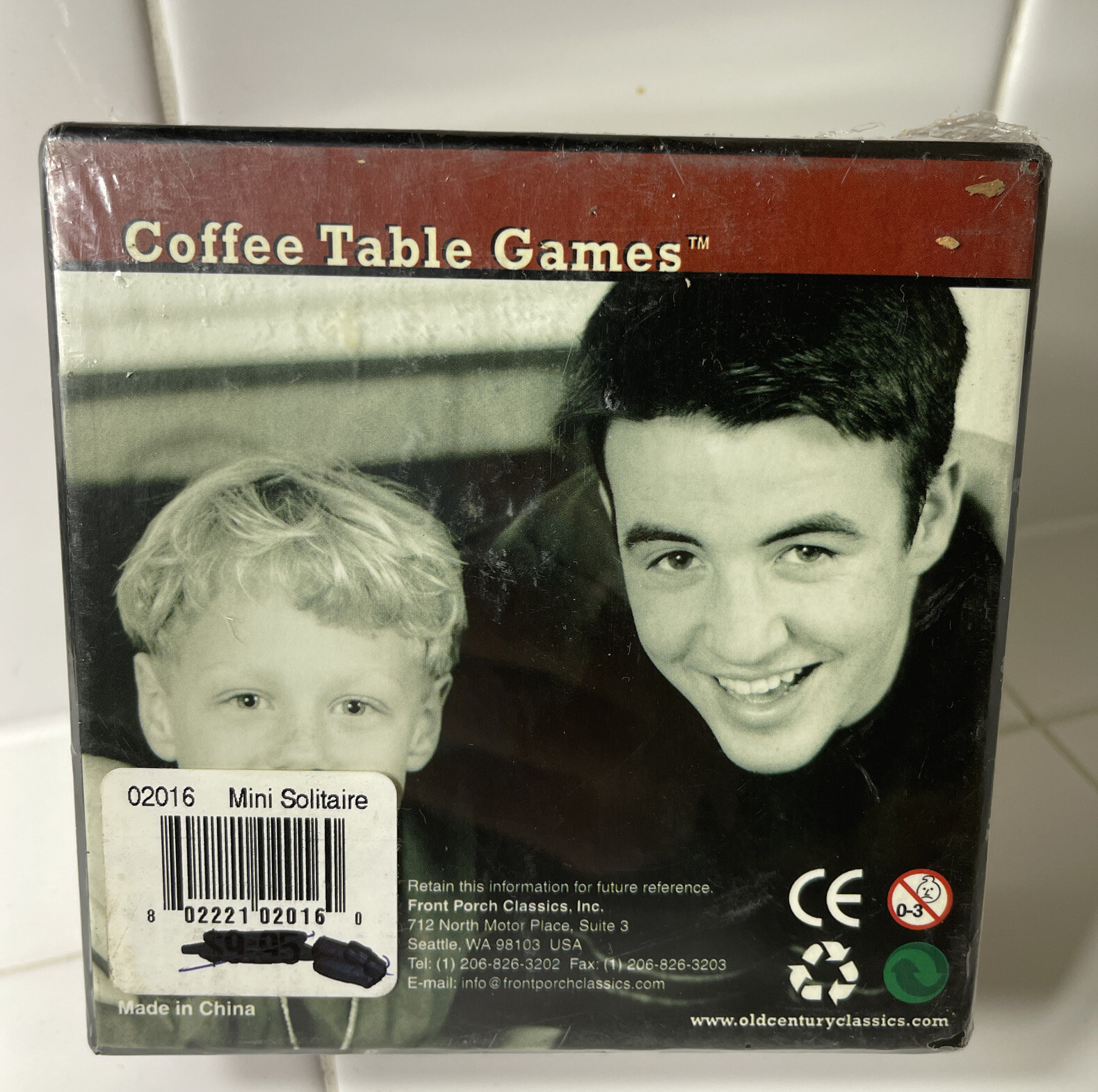 Old Century CLASSICS – Mini Solitaire Coffee Table Game – New Sealed