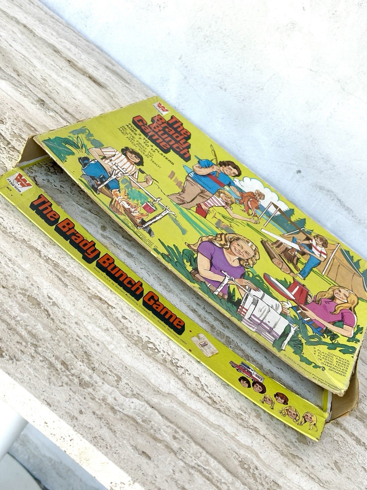 VIntage~The Brady Bunch Game (1973)~Complete~As-Is Condition~Rare