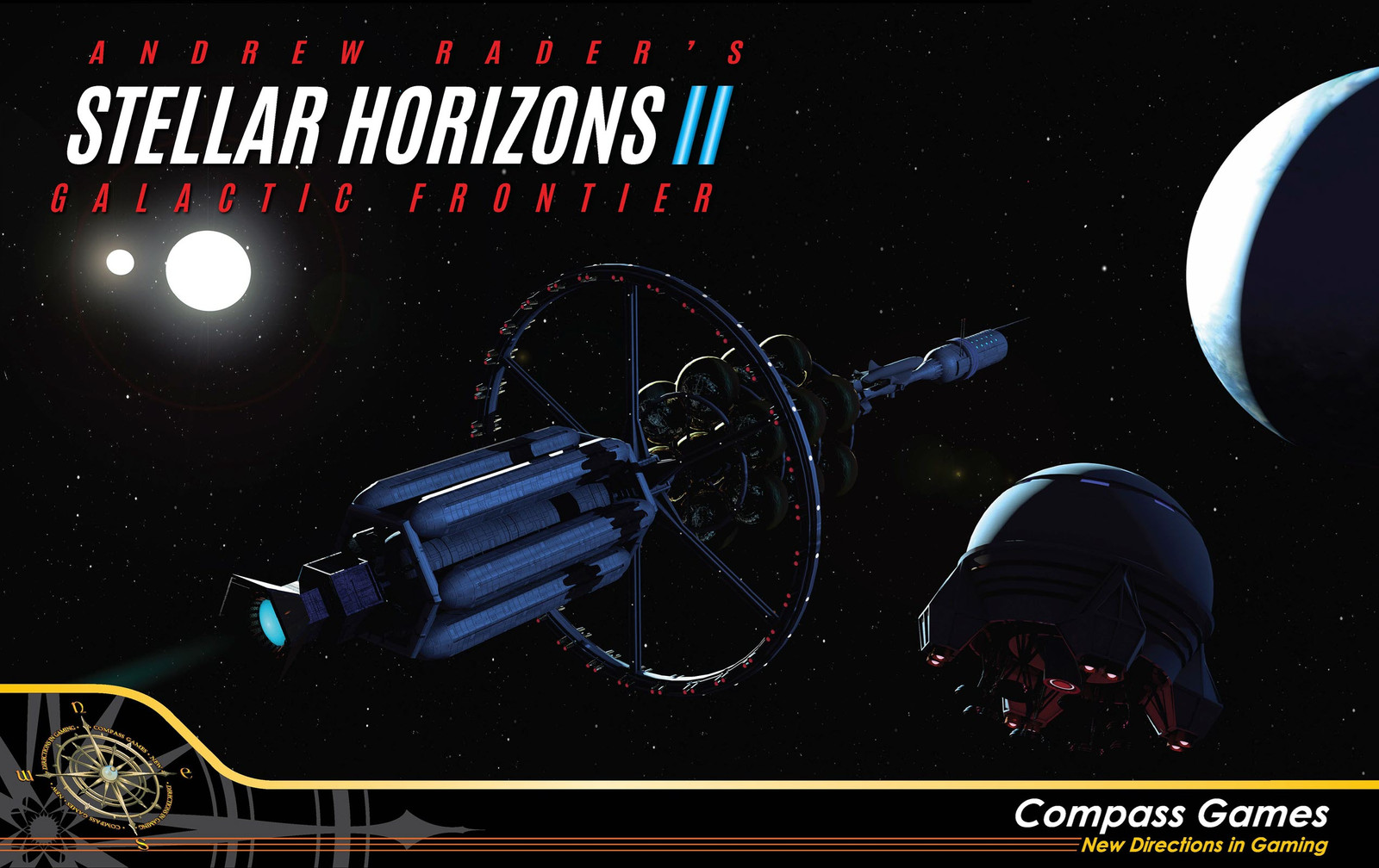Compass Games Andrew Rader’s Stellar Horizons 2: Galactic Frontier