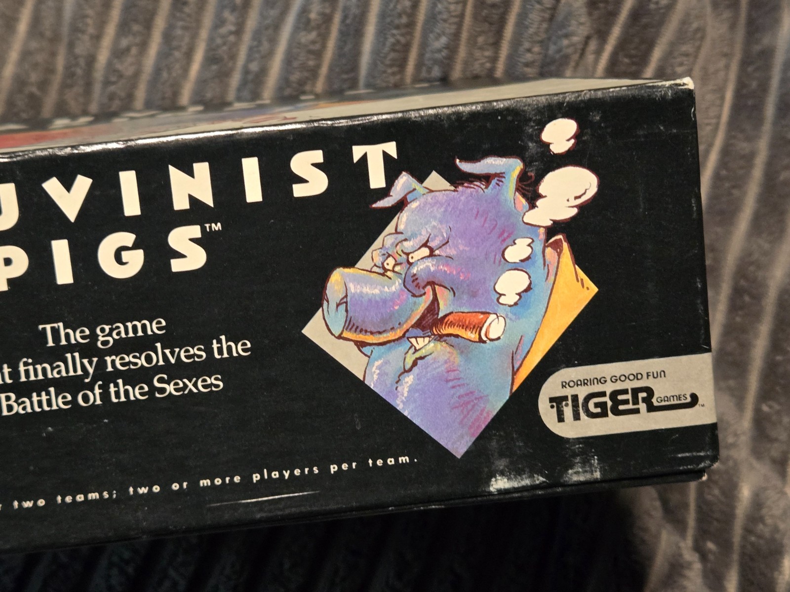 1991 Chauvinist Pigs Game by Tiger Complete in Very Good Condition FREE SHIPPING