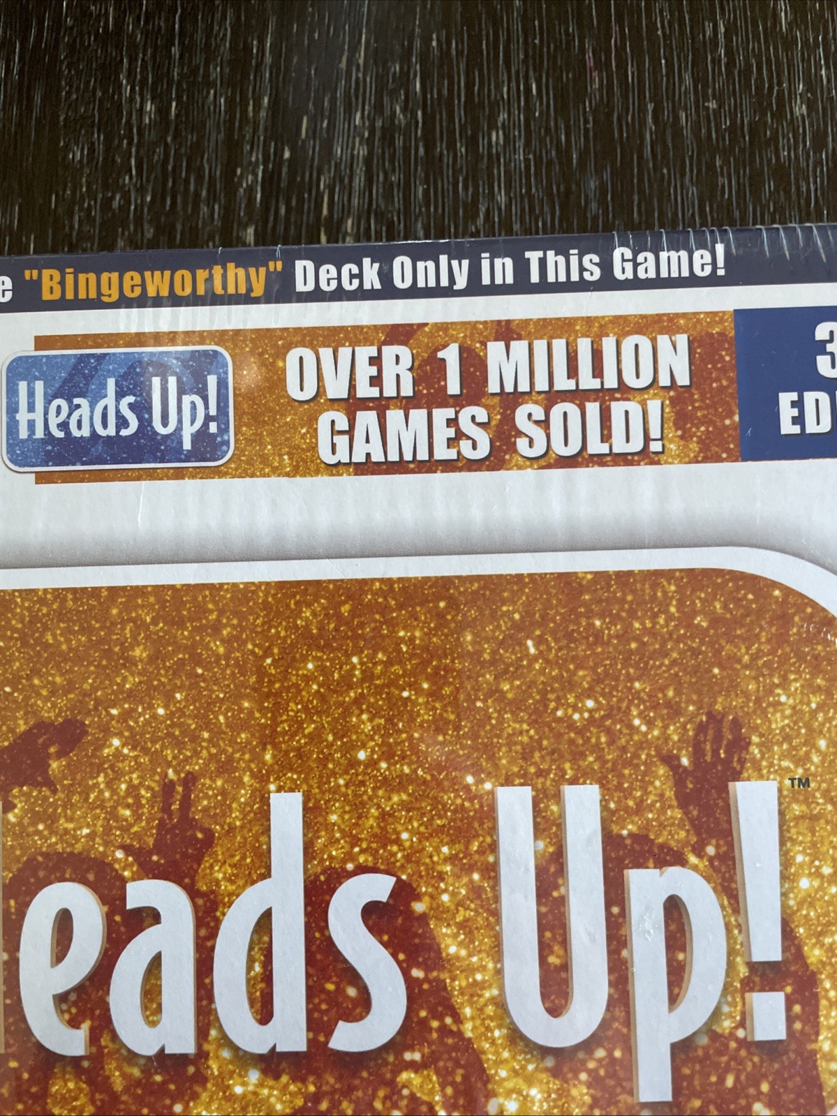 Heads Up! Party Family Card Game As Seen On Ellen 3rd Edition, Spin Master, New